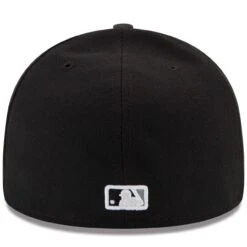 Men's Chicago White Sox New Era Black Game Authentic Collection On-Field 59FIFTY Fitted Hat -CapNation Shop mens new era black chicago white sox game authentic collection on field 59fifty fitted hat pi2659000 altimages ff 2659250alt4 full