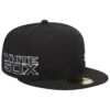 Men's Chicago White Sox New Era Black Jersey 59FIFTY Fitted Hat -CapNation Shop mens new era black chicago white sox jersey 59fifty fitted hat ss5 p 200006538pv 1u xxbt1dzx0zlp1s2ogirbv utergrwa0125bzrvihbr