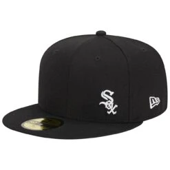 Men's Chicago White Sox New Era Black Jersey 59FIFTY Fitted Hat -CapNation Shop mens new era black chicago white sox jersey 59fifty fitted hat ss5 p 200006538pv 3u xxbt1dzx0zlp1s2ogirbv ztjgmwggxm5qz7uwz6is