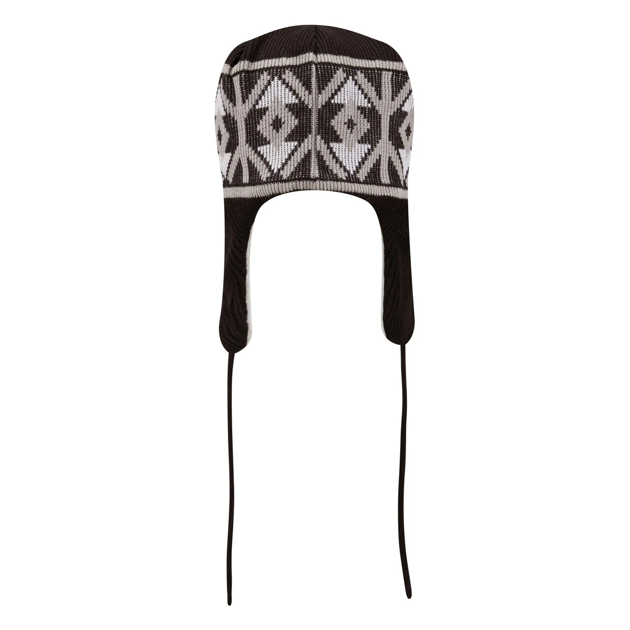 Men's Chicago White Sox New Era Black Knit Trapper Hat 6 Men's Chicago White Sox New Era Black Knit Trapper Hat - Image 4