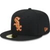 Men's Chicago White Sox New Era Black Metallic Pop 59FIFTY Fitted Hat -CapNation Shop mens new era black chicago white sox metallic pop 59fifty fitted hat ss5 p 5047340pv 1u va7iiomvkxpo3s1gqsihv fevsa1tc2ubf8guoyoru