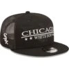 Men's Chicago White Sox New Era Black Patriot Trucker 9FIFTY Snapback Hat -CapNation Shop mens new era black chicago white sox patriot trucker 9fifty snapback hat ss5 p 4789456pv 1u xbgr5rhngkxpsqshwiccv jxheacsmfdwmmy5epvnr