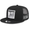 Men's Chicago White Sox New Era Black Scratch Squared Trucker 9FIFTY Snapback Hat -CapNation Shop mens new era black chicago white sox scratch squared trucker 9fifty snapback hat ss5 p 200012998pv 1u 2ekbgq2kn3vt0rh96zdov 7zacmengidq7rfr9k4aq