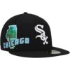 Men's Chicago White Sox New Era Black Stateview 59FIFTY Fitted Hat 2 Men's Chicago White Sox New Era Black Stateview 59FIFTY Fitted Hat -CapNation Shop mens new era black chicago white sox stateview 59fifty fitted hat ss5 p 4870415pv 1u cf2c18j3e2ayumss69hqv rbkdhujqm7olpvq081m4