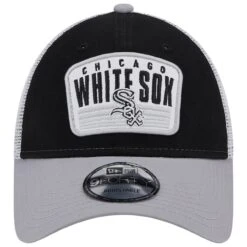 Men's Chicago White Sox New Era Black Two-Tone Patch 9FORTY Snapback Hat -CapNation Shop mens new era black chicago white sox two tone patch 9forty snapback hat ss5 p 5002698pv 2u krqf4zcsa6qkau7gbfpjv r2xzizjxljjxruvnt7xc