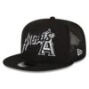 Men's Los Angeles Angels New Era Black Street Trucker 9FIFTY Snapback Hat -CapNation Shop mens new era black los angeles angels street trucker 9fifty snapback hat ss5 p 4640903pv 1u bkmqu34sicxup5xywojwv ylmb9f1fb43gpwjubkpu
