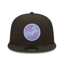 Men's Los Angeles Dodgers New Era Black 40th Anniversary Black Light 59FIFTY Fitted Hat -CapNation Shop mens new era black los angeles dodgers 40th anniversary black light 59fifty fitted hat ss5 p 4788559pv 2u bw1meq55wc2bkaa05qwvv tydcaochovuhwzldauhl