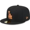 Men's Los Angeles Dodgers New Era Black Metallic Pop 59FIFTY Fitted Hat -CapNation Shop mens new era black los angeles dodgers metallic pop 59fifty fitted hat ss5 p 5047339pv 1u njtfyvsrtjrwt3kq5qlwv nvwuxtrjj1jivereljcs