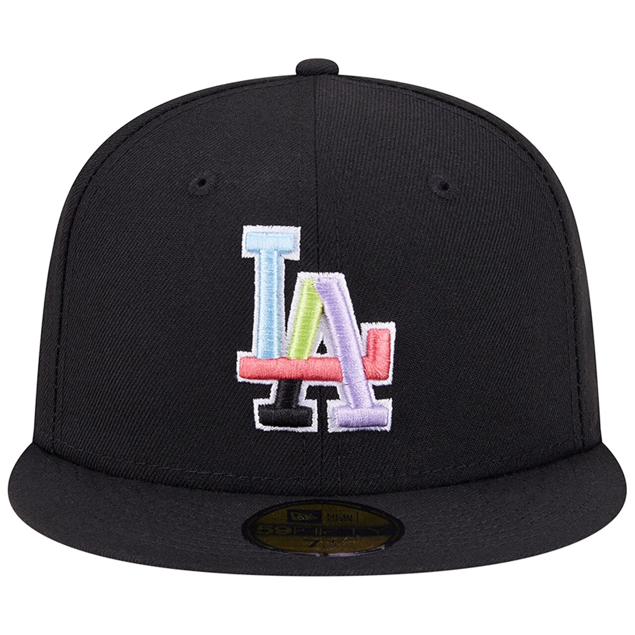 Men's Los Angeles Dodgers New Era Black Multi-Color Pack 59FIFTY Fitted Hat 4 Men's Los Angeles Dodgers New Era Black Multi-Color Pack 59FIFTY Fitted Hat - Image 2
