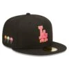 Men's Los Angeles Dodgers New Era Black Summer Sherbet 59FIFTY Fitted Hat -CapNation Shop mens new era black los angeles dodgers summer sherbet 59fifty fitted hat ss5 p 4789510pv 1u et4pq4vuosegboqwafl2v 9xet5jm4trnrjavtypu4