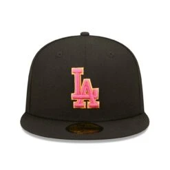 Men's Los Angeles Dodgers New Era Black Summer Sherbet 59FIFTY Fitted Hat -CapNation Shop mens new era black los angeles dodgers summer sherbet 59fifty fitted hat ss5 p 4789510pv 2u et4pq4vuosegboqwafl2v ekw6w7giso2019z20gnp
