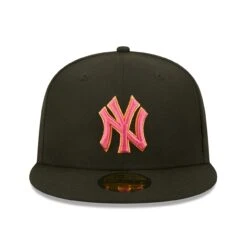 Men's New York Yankees New Era Black Summer Sherbet 59FIFTY Fitted Hat -CapNation Shop mens new era black new york yankees summer sherbet 59fifty fitted hat ss5 p 4789498pv 2u ooo4rhcyogbsaep6mmm6v dujgjbeexyufonk0r0s2