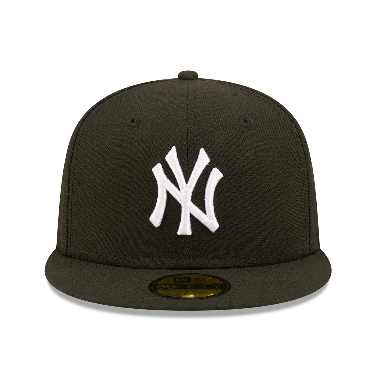 Men's New York Yankees New Era Black Team Logo 59FIFTY Fitted Hat 4 Men's New York Yankees New Era Black Team Logo 59FIFTY Fitted Hat - Image 2