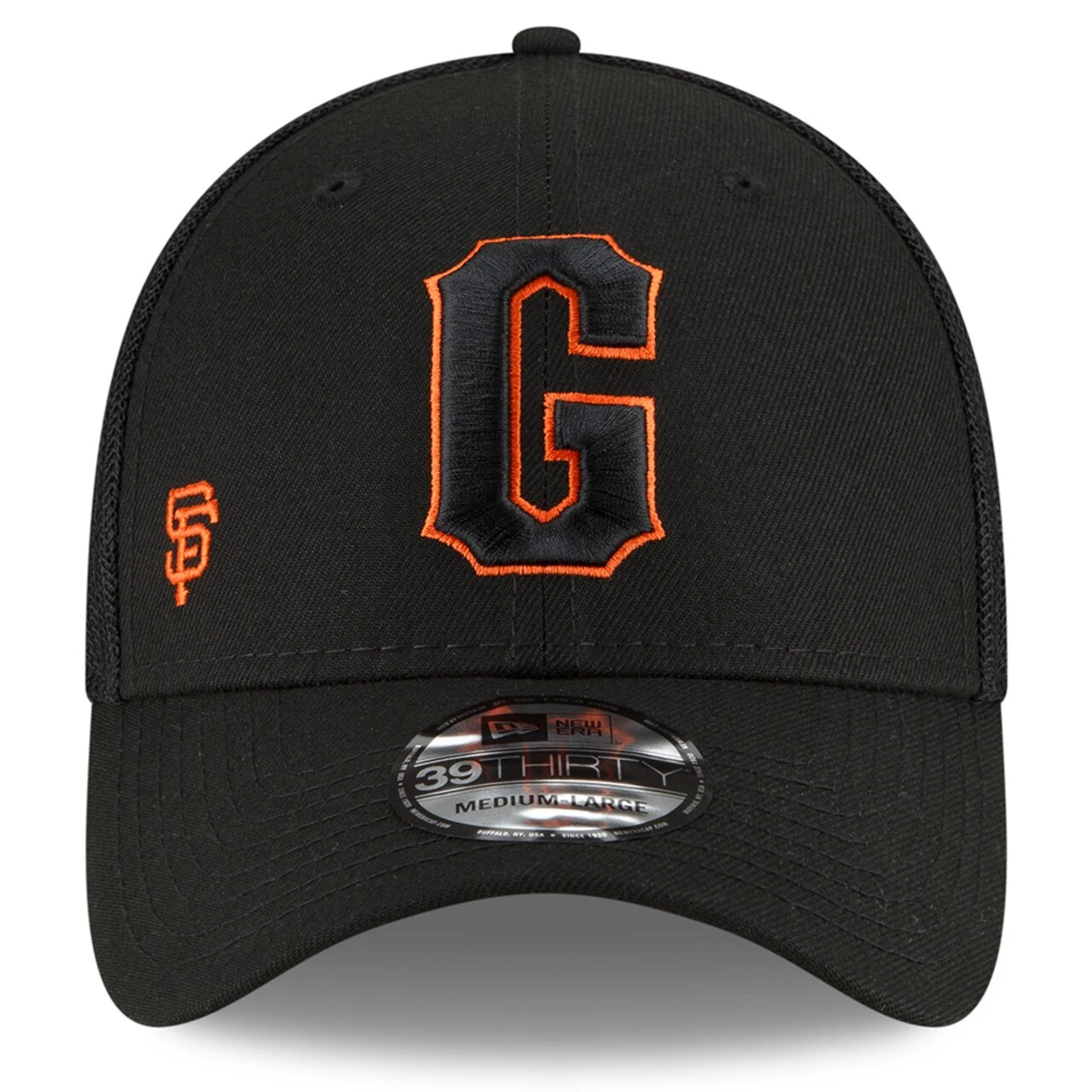 Men's San Francisco Giants New Era Black 2023 Batting Practice 39THIRTY Flex Hat 4 Men's San Francisco Giants New Era Black 2023 Batting Practice 39THIRTY Flex Hat - Image 2