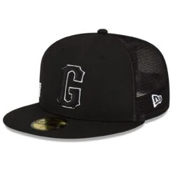 Men's San Francisco Giants New Era Black 2023 Batting Practice 59FIFTY Fitted Hat
