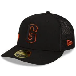 Men's San Francisco Giants New Era Black 2023 Batting Practice 59FIFTY Fitted Hat