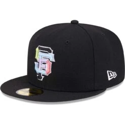 Men's San Francisco Giants New Era Black Multi-Color Pack 59FIFTY Fitted Hat -CapNation Shop mens new era black san francisco giants multi color pack 59fifty fitted hat ss5 p 4999797pv 3u eghhcosqcpcp3ueudoriv myquhzevmgkahtrnk3c3
