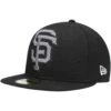 Men's San Francisco Giants New Era Black Squad Twist 59FIFTY Fitted Hat -CapNation Shop mens new era black san francisco giants squad twist 59fifty fitted hat pi3944000 altimages ff 3944356 18046c5fdbe26170f3c5alt1 full