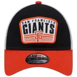Men's San Francisco Giants New Era Black Two-Tone Patch 9FORTY Snapback Hat -CapNation Shop mens new era black san francisco giants two tone patch 9forty snapback hat ss5 p 5002703pv 2u phzws251ndoxnaqjbms3v qubszsawwj8t7qulkkci