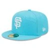 Men's San Francisco Giants New Era Blue Vice Highlighter Logo 59FIFTY Fitted Hat -CapNation Shop mens new era blue san francisco giants vice highlighter logo 59fifty fitted hat ss5 p 4796036pv 1u s7dobilcs2gkltga2p08v jvdgrh6sjdq18lgued1k