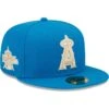 Men's Los Angeles Angels New Era Blue Stone 2010 All-Star Game Undervisor 59FIFTY Fitted Hat -CapNation Shop mens new era blue stone los angeles angels 2010 all star game undervisor 59fifty fitted hat pi4694000 altimages ff 4694157 f5a28ce9dae401145895alt1 full