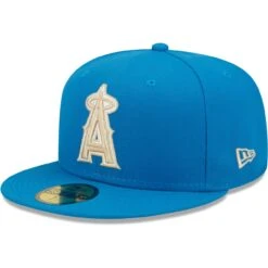 Men's Los Angeles Angels New Era Blue Stone 2010 All-Star Game Undervisor 59FIFTY Fitted Hat -CapNation Shop mens new era blue stone los angeles angels 2010 all star game undervisor 59fifty fitted hat pi4694000 altimages ff 4694157 f5a28ce9dae401145895alt3 full