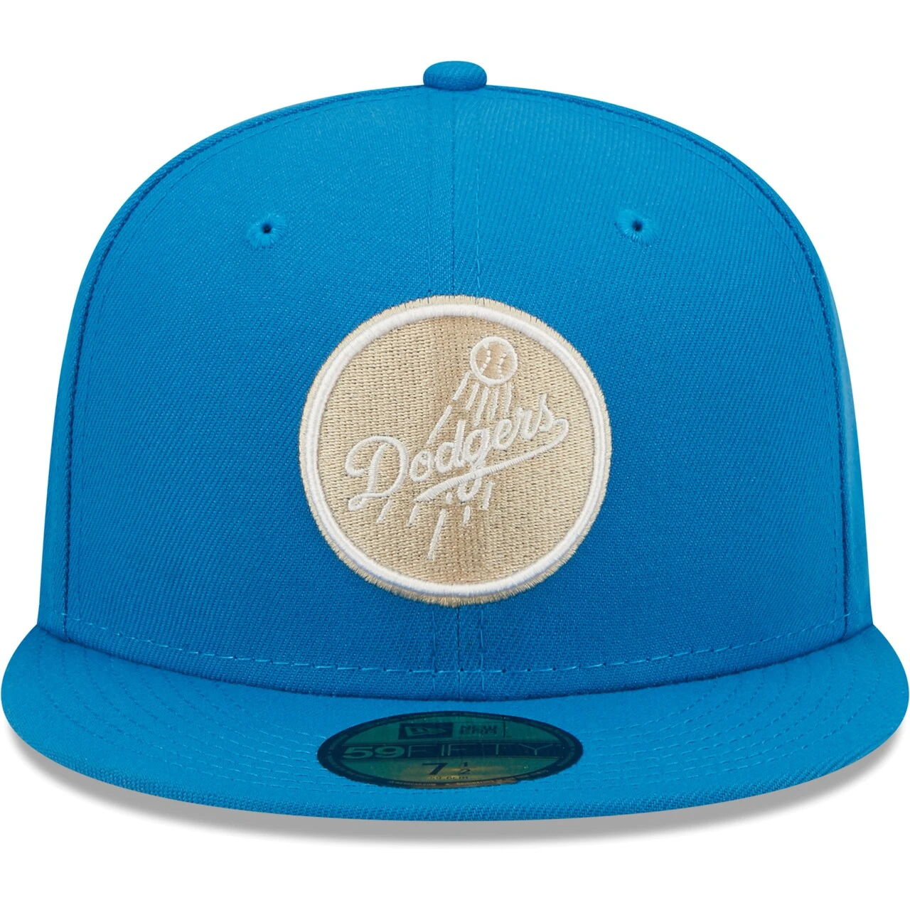 Men's Los Angeles Dodgers New Era Blue Stone 40th Anniversary Undervisor 59FIFTY Fitted Hat 4 Men's Los Angeles Dodgers New Era Blue Stone 40th Anniversary Undervisor 59FIFTY Fitted Hat - Image 2