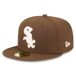 Men's Chicago White Sox New Era Brown Comiskey Park Pink Undervisor 59FIFTY Fitted Hat -CapNation Shop mens new era brown chicago white sox comiskey park pink undervisor 59fifty fitted hat ss5 p 4937014pv 3u sml3niw0cjveqrxgxpynv jcmvki4vnriuigapvmb3