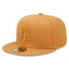 Men's New York Yankees New Era Brown Bronze Color Pack 59FIFTY Fitted Hat -CapNation Shop mens new era brown new york yankees bronze color pack 59fifty fitted hat pi4673000 altimages ff 4673303 46e7ca4e8413973e0462alt1 full