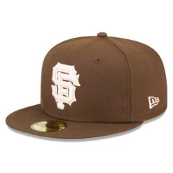 Men's San Francisco Giants New Era Brown 2014 World Series Champions Pink Undervisor 59FIFTY Fitted Hat -CapNation Shop mens new era brown san francisco giants 2014 world series champions pink undervisor 59fifty fitted hat ss5 p 4937018pv 3u 8lharwesmyxisxvgn5yzv m0cvfq83bxdns9atle6d