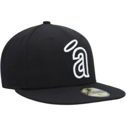 Men's California Angels New Era Black On Black Dub 59FIFTY Fitted Hat -CapNation Shop mens new era california angels black on black dub 59fifty fitted hat ss5 p 4799922pv 3u f4wmr7n5dvf6ikgervvzv djivbfhq1za8v6hrkx3u