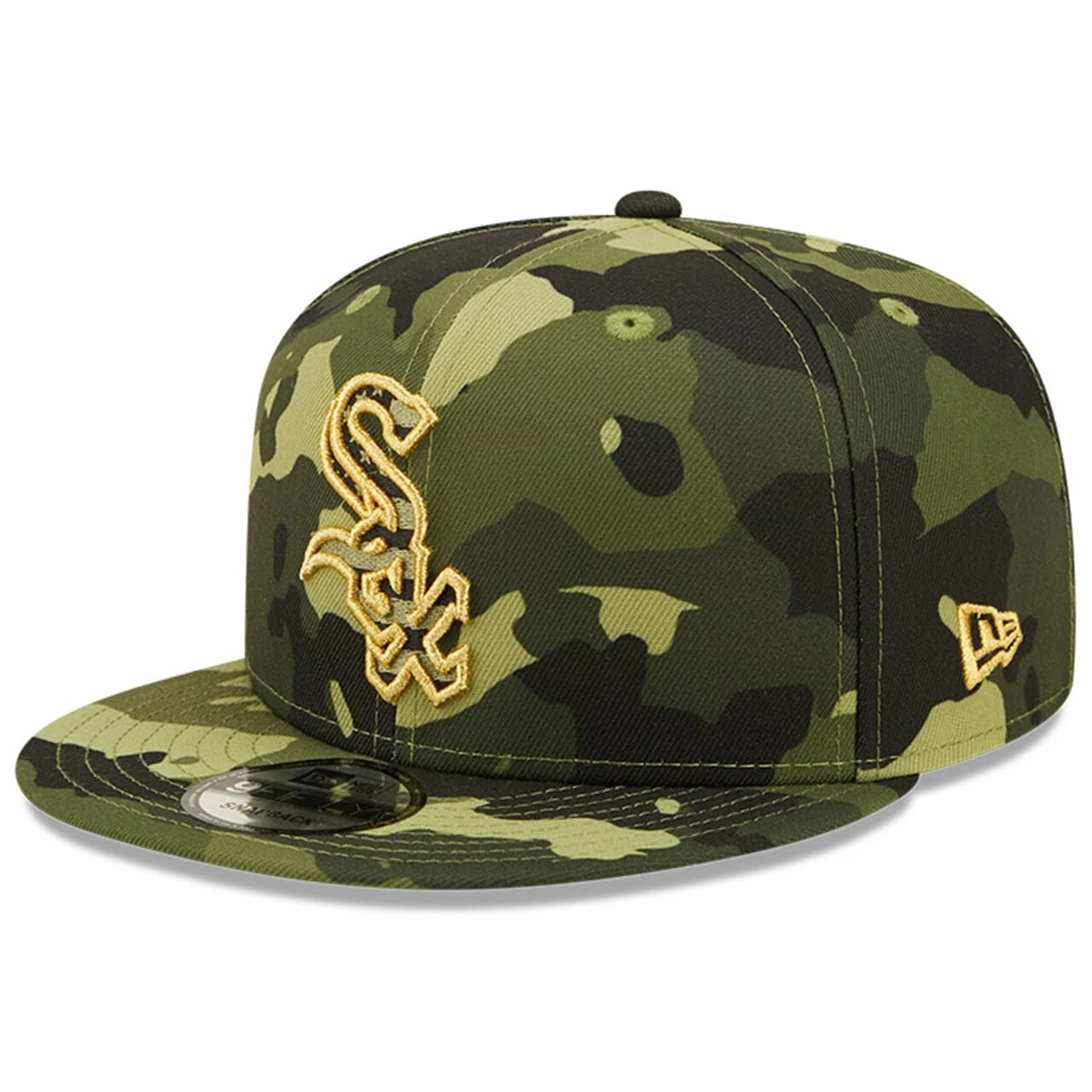 Men's Chicago White Sox New Era Camo 2022 Armed Forces Day 9FIFTY Snapback Adjustable Hat 5 Men's Chicago White Sox New Era Camo 2022 Armed Forces Day 9FIFTY Snapback Adjustable Hat - Image 3