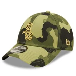 Men's Chicago White Sox New Era Camo 2022 Armed Forces Day 9FORTY Snapback Adjustable Hat -CapNation Shop mens new era camo chicago white sox 2022 armed forces day 9forty snapback adjustable hat pi4463000 altimages ff 4463092 2359d3e16f1e97e21cd2alt3 full