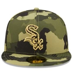 Men's Chicago White Sox New Era Camo 2022 Armed Forces Day On-Field 59FIFTY Fitted Hat -CapNation Shop mens new era camo chicago white sox 2022 armed forces day on field 59fifty fitted hat pi4463000 altimages ff 4463158 5453480d477fe2cca4bealt2 full