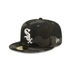 Men's Chicago White Sox New Era Camo Dark 59FIFTY Fitted Hat