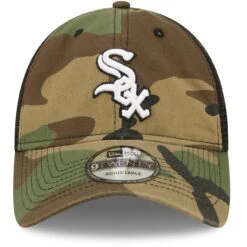Men's Chicago White Sox New Era Camo Trucker 9TWENTY Snapback Hat -CapNation Shop mens new era camo chicago white sox trucker 9twenty snapback hat pi4417000 altimages ff 4417544 7d648e0fdaefbe8f507balt2 full