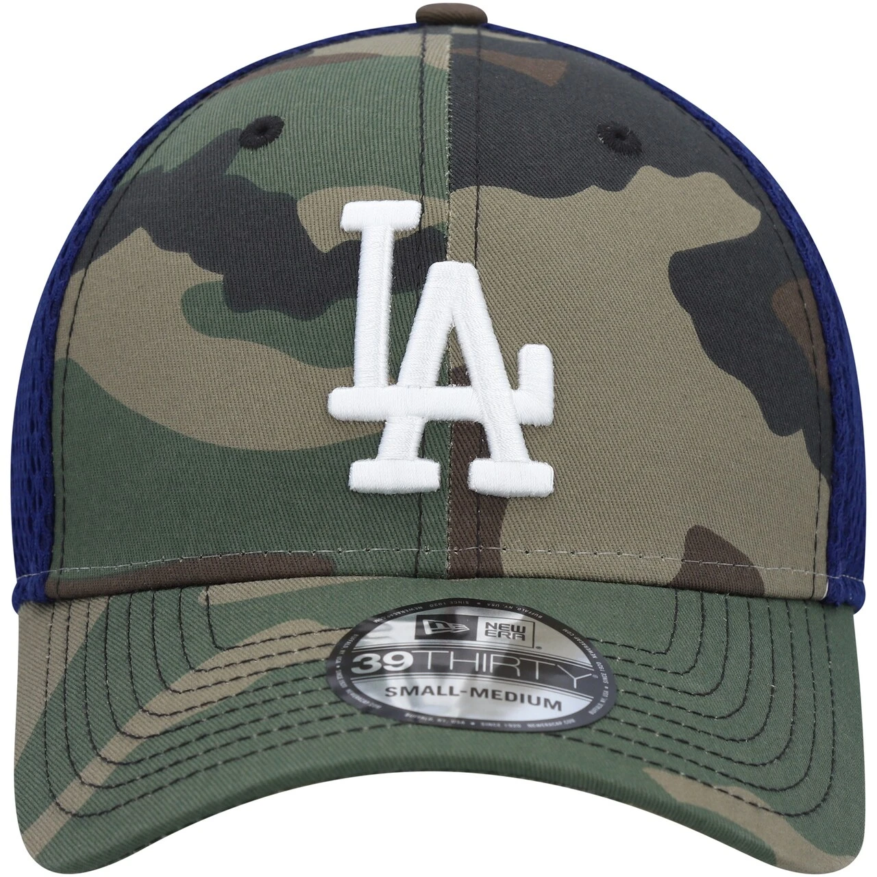 Men's Los Angeles Dodgers New Era Camo Team Neo 39THIRTY Flex Hat 4 Men's Los Angeles Dodgers New Era Camo Team Neo 39THIRTY Flex Hat - Image 2