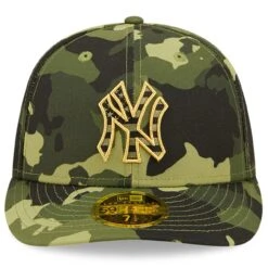 Men's New York Yankees New Era Camo 2022 Armed Forces Day On-Field Low Profile 59FIFTY -CapNation Shop mens new era camo new york yankees 2022 armed forces day on field low profile 59fifty pi4463000 altimages ff 4463215 b83fece84dcee79cb238alt2 full