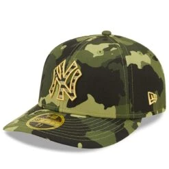 Men's New York Yankees New Era Camo 2022 Armed Forces Day On-Field Low Profile 59FIFTY -CapNation Shop mens new era camo new york yankees 2022 armed forces day on field low profile 59fifty pi4463000 altimages ff 4463215 b83fece84dcee79cb238alt3 full