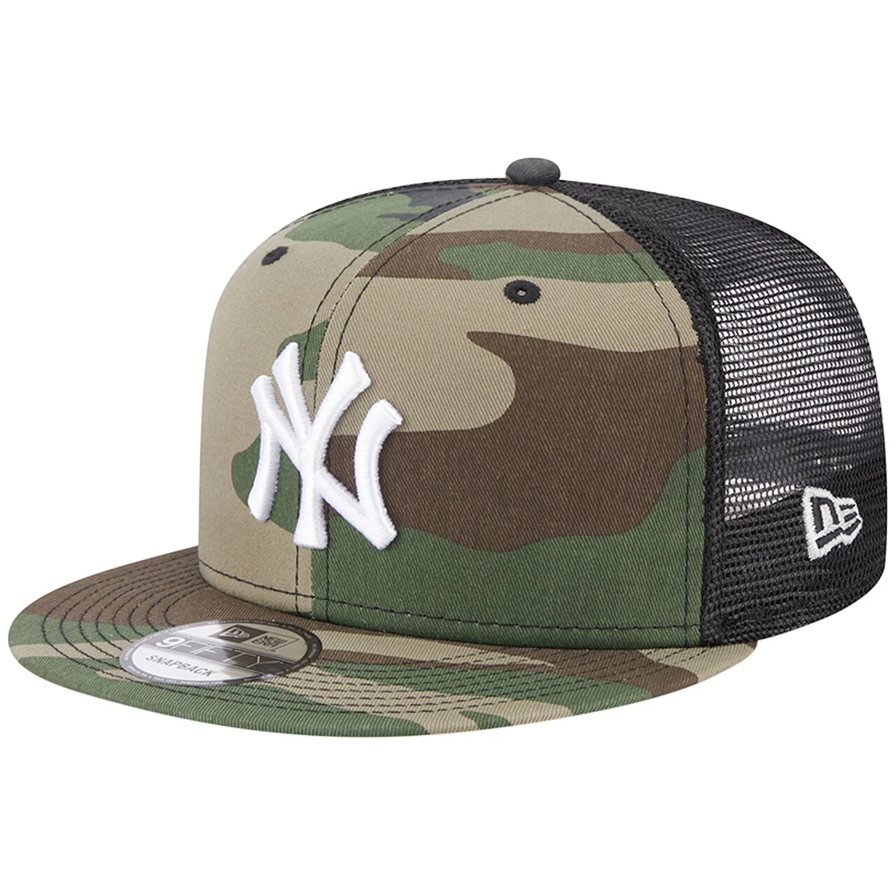 Men's New York Yankees New Era Camo Trucker 9FIFTY Snapback Hat 3 Men's New York Yankees New Era Camo Trucker 9FIFTY Snapback Hat