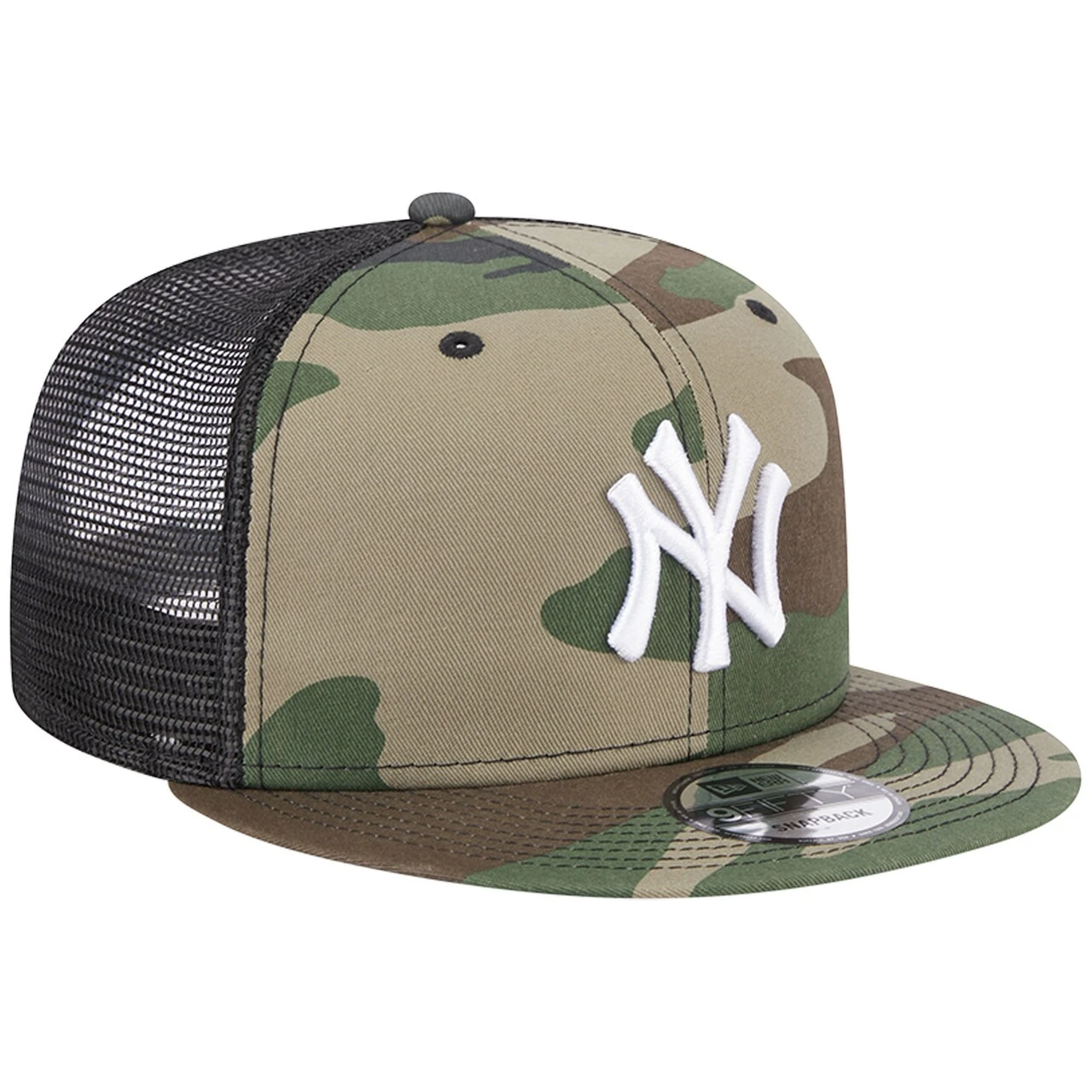 Men's New York Yankees New Era Camo Trucker 9FIFTY Snapback Hat 5 Men's New York Yankees New Era Camo Trucker 9FIFTY Snapback Hat - Image 3