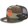 Men's San Francisco Giants New Era Camo Trucker 9FIFTY Snapback Hat -CapNation Shop mens new era camo san francisco giants trucker 9fifty snapback hat ss5 p 5001292pv 1u jefjcwzctcrdhkqpsywqv jpuxpp5aoa0uqy2cytac
