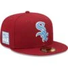 Men's Chicago White Sox New Era Cardinal 95 Years Air Force Blue Undervisor 59FIFTY Fitted Hat -CapNation Shop mens new era cardinal chicago white sox 95 years air force blue undervisor 59fifty fitted hat pi4735000 altimages ff 4735046 74656afc0bcd860a79f6alt1 full