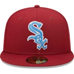 Men's Chicago White Sox New Era Cardinal 95 Years Air Force Blue Undervisor 59FIFTY Fitted Hat -CapNation Shop mens new era cardinal chicago white sox 95 years air force blue undervisor 59fifty fitted hat pi4735000 altimages ff 4735046 74656afc0bcd860a79f6alt2 full