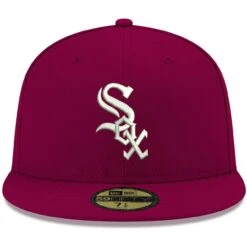Men's Chicago White Sox New Era Cardinal White Logo 59FIFTY Fitted Hat 7 Men's Chicago White Sox New Era Cardinal White Logo 59FIFTY Fitted Hat -CapNation Shop mens new era cardinal chicago white sox white logo 59fifty fitted hat pi4208000 altimages ff 4208713 89a49eb1cf10f4992989alt2 full