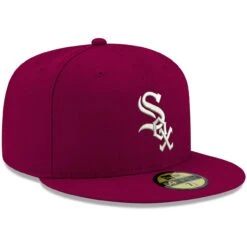 Men's Chicago White Sox New Era Cardinal White Logo 59FIFTY Fitted Hat 8 Men's Chicago White Sox New Era Cardinal White Logo 59FIFTY Fitted Hat -CapNation Shop mens new era cardinal chicago white sox white logo 59fifty fitted hat pi4208000 altimages ff 4208713 89a49eb1cf10f4992989alt3 full