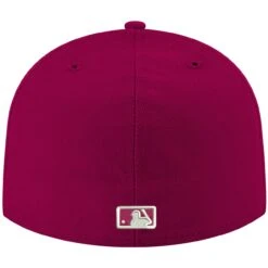 Men's Los Angeles Angels New Era Cardinal White Logo 59FIFTY Fitted Hat -CapNation Shop mens new era cardinal los angeles angels white logo 59fifty fitted hat pi4208000 altimages ff 4208756 c58bf24599f65b854374alt4 full