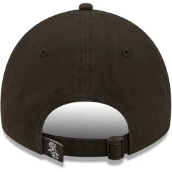 Men's Chicago White Sox New Era Black On Black Core Classic 2.0 9TWENTY Adjustable Hat -CapNation Shop mens new era chicago white sox black on black core classic 20 9twenty adjustable hat pi4417000 altimages ff 4417537 668ae180809f8e1fd4f0alt4 full