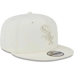 Men's Chicago White Sox New Era Cream Spring Color Basic 9FIFTY Snapback Hat -CapNation Shop mens new era cream chicago white sox spring color basic 9fifty snapback hat ss5 p 5000305pv 3u 23x0ncbq26zuxyi4xka6v upyn2jeg1qtifguqzeqs