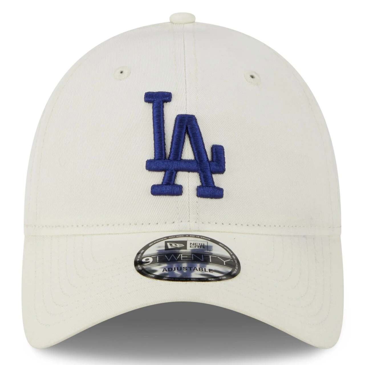 Men's Los Angeles Dodgers New Era Cream Chrome Core Classic 9TWENTY Adjustable Hat 4 Men's Los Angeles Dodgers New Era Cream Chrome Core Classic 9TWENTY Adjustable Hat - Image 2